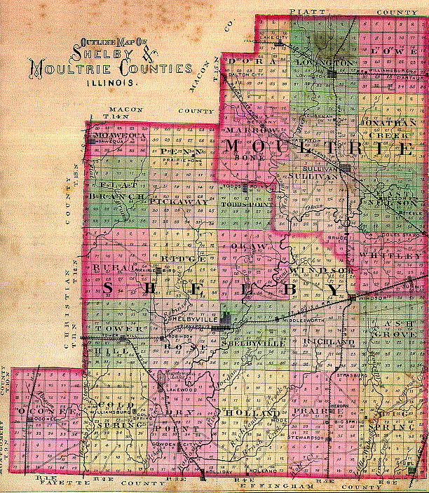 The History of Shelby and Moultrie Counties, Illinois